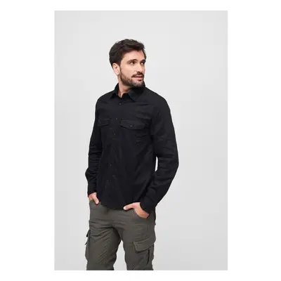 Brandit Flanellshirt černé 91343016