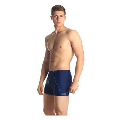 AQUA SPEED Mans Swimming Shorts Harry Navy Blue/Blue Pattern 49 84849818