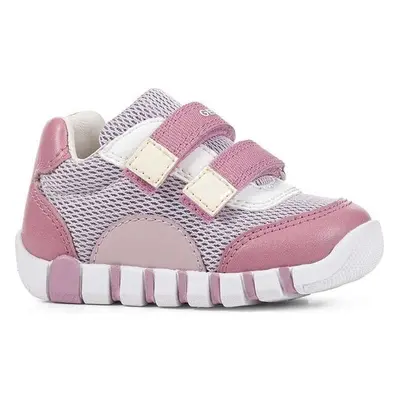 Dětské sneakers boty Geox růžová barva 77600069