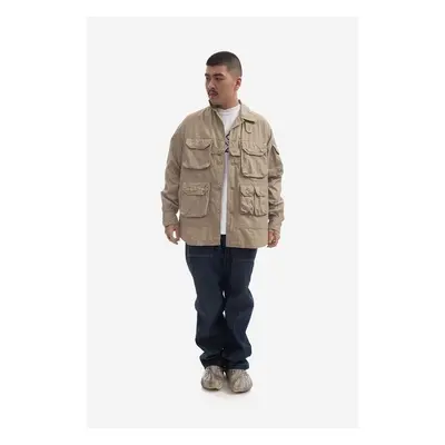 Bavlněná bunda Engineered Garments Explorer žlutá barva, 23S1D037 84017414