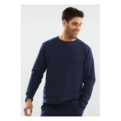 DKaren Mans Sweatshirt Justin Navy Blue 75735348