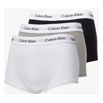 Boxerky Calvin Klein Low Rise Trunks 3 Pack Black/ White/ Grey S 53619720