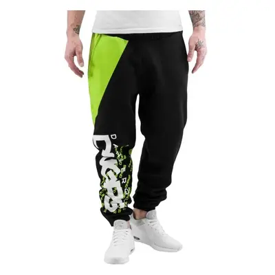 Dangerous DNGRS / Sweat Pant Santiago in black tepláky pánské 74045078