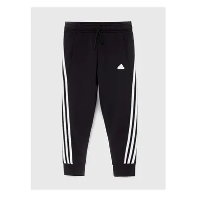 Dětské tepláky adidas G FI 3S černá barva, s aplikací 76556374