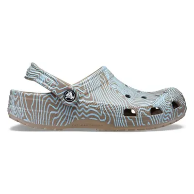 Unisex boty Crocs CLASSIC TOPOGRAPHIC hnědá 80895486