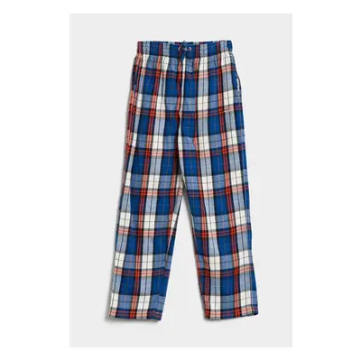 PYŽAMOVÉ KALHOTY GANT MULTICHECK PAJAMA PANTS BOLD BLUE 85386220