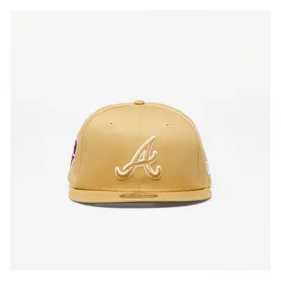 Kšiltovka New Era Atlanta Braves Side Patch 9FIFTY Snapback Cap Bronze 87250377