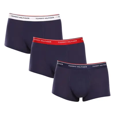 3PACK pánské boxerky Tommy Hilfiger nadrozměr tmavě modré (1U87905252 94815362