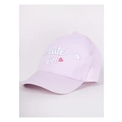 Yoclub Kidss Girls Baseball Cap CZD-0634G-A100 81476163