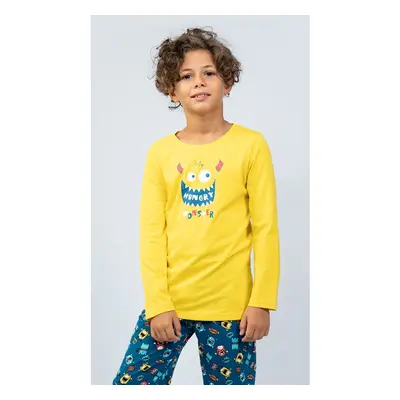 Vienetta Kids Dětské pyžamo dlouhé Monster - vyp 101686339