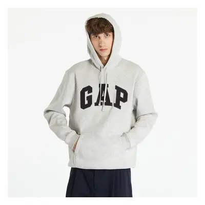 Mikina GAP Fleece Gap Arch Light Heather Grey M 96250637