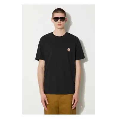 Bavlněné tričko Maison Kitsuné Speedy Fox Patch Comfort Tee Shirt 92249436