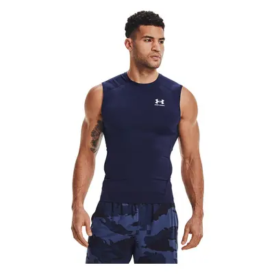 Tílko Under Armour Hg Armour Comp Sl Midnight Navy/ White L 95298496