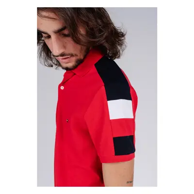 Tommy Hilfiger Polo shirt - GS SLEEVE COLOR BLOCK SLIM POLO red 95272984