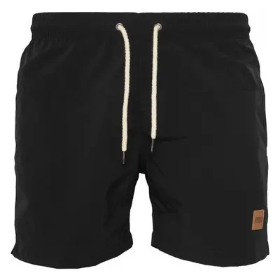 Pánské koupací kraťasy Urban Classics Block Swim Shorts - blk/blk 72371479