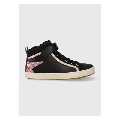 Dětské sneakers boty Geox černá barva 83968791