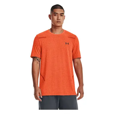 Tričko Under Armour Seamless Grid Ss Orange M 90877231