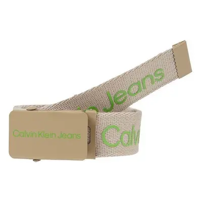 Dětský pásek Calvin Klein Jeans béžová barva 84657722