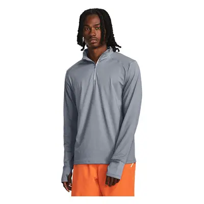 Tričko Under Armour Qualifier Run 1/4 Zip Steel 90903736