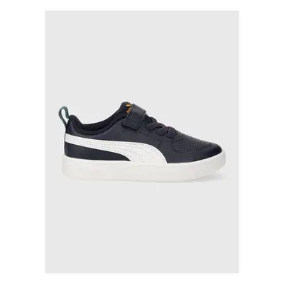 Dětské sneakers boty Puma Rickie černá barva 84380310