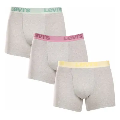 3PACK pánské boxerky Levis vícebarevné (905045001 025) 91560924