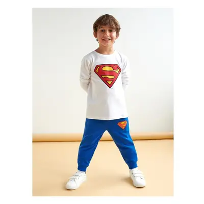 Sinsay - Tepláky jogger Superman - indigo 69222197