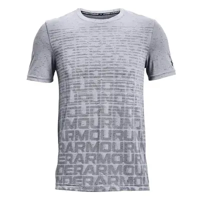 Pánské tričko Under Armour Seamless Wordmark SS Grey 61552962