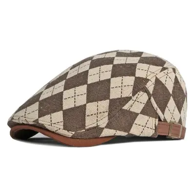 Pánský baret Ricardo Tm.Hnědá 80357221