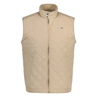 VESTA GANT QUILTED WINDCHEATER VEST DRY SAND 84605793