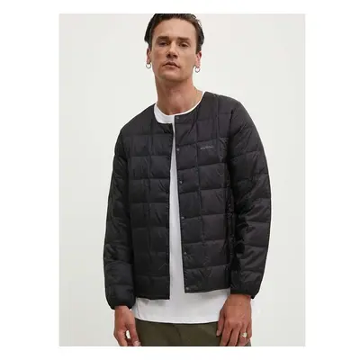 Péřová bunda Gramicci Inner Down Jacket pánská, černá barva, přechodná 86626758