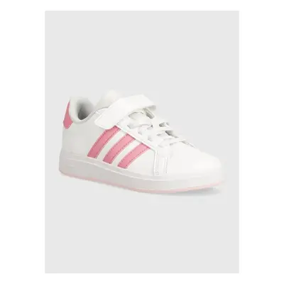 Dětské sneakers boty adidas GRAND COURT 2.0 EL C růžová barva, IE5996 92977134