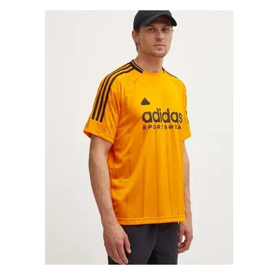 Tričko adidas Tiro oranžová barva, s potiskem, IY4498 94527284