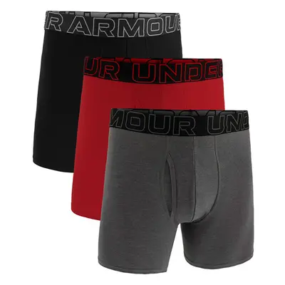 Boxerky Under Armour M Perf Cotton 6in 3-Pack Grey XS 95319226