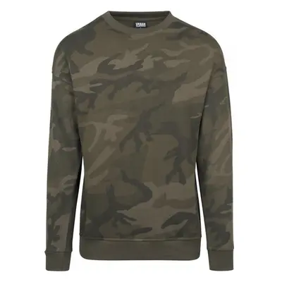 URBAN CLASSICS Camo Crewneck - olive camo 71843516