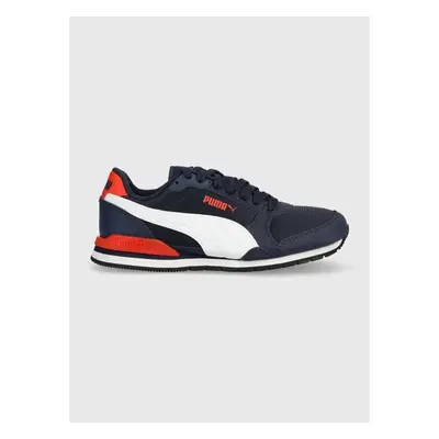 Dětské sneakers boty Puma ST Runner v3 Mesh Jr tmavomodrá barva 83056326