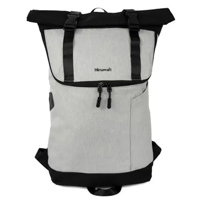 Himawari Unisexs Backpack Tr23093-1 Black/Light Grey 88182878