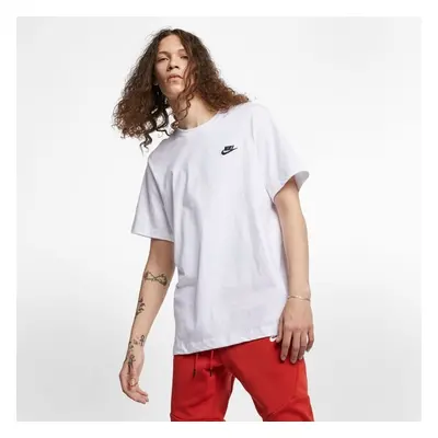 Nike M NSW CLUB TEE WHITE/BLACK 39607861