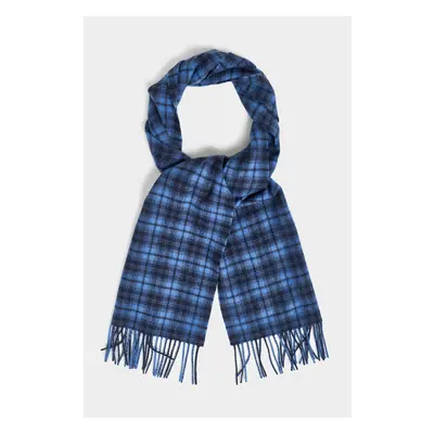 ŠÁLA GANT CHECK WOVEN SCARF SALTY SEA 84705813