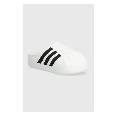 Pantofle adidas Originals Adifom Superstar Mule pánské, bílá barva, 91586331