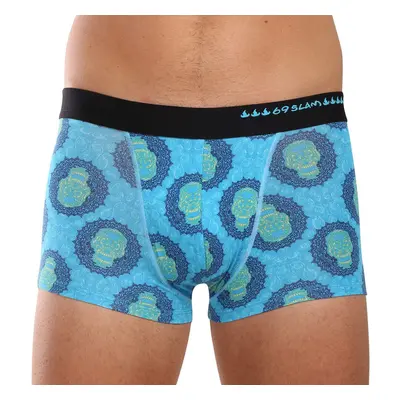 Pánské boxerky 69SLAM hip bamboo SKULL MANDALA (MHBSKM-BB) 94682109