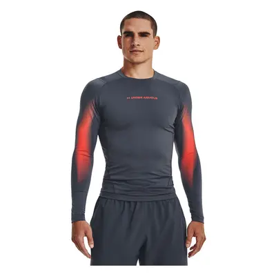 Tričko Under Armour Hg Armour Novelty Ls Downpour Gray 91671481