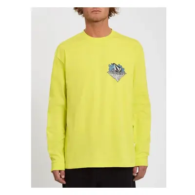 Volcom TRIKO VOLCO acro Dose Lse L/S - žlutá - 68805297