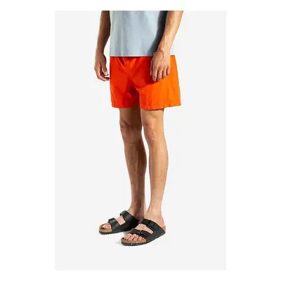 Kraťasy Norse Projects Hauge Swimmer pánské, oranžová barva, N35.0581 84016200