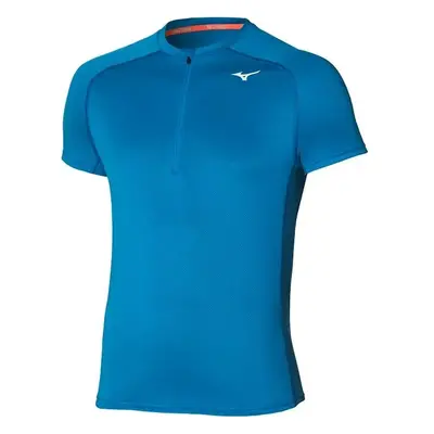 Pánské tričko Mizuno ER Trail HZ Tee Mykonos Blue, M 92090187