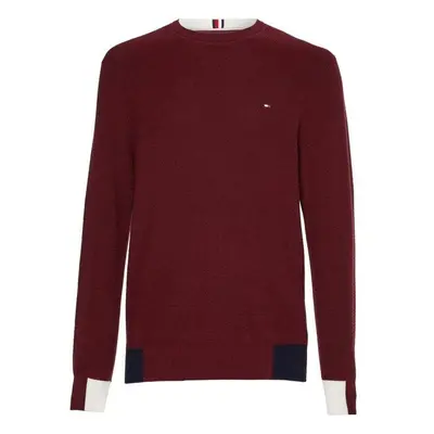 Tommy Hilfiger Sweater - RWB BLOCK PLACEMENT CREW red 95272543