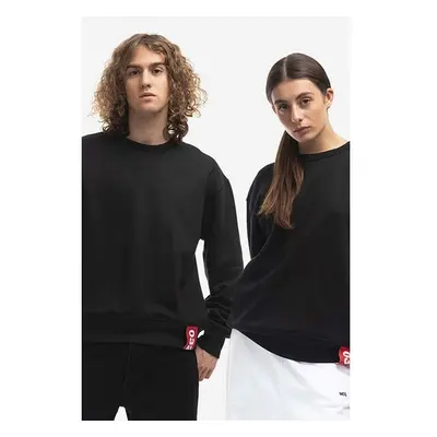 Mikina 032C Taped Crewneck Longsleeve FW22-C-2010 BLACK černá barva, 84015752