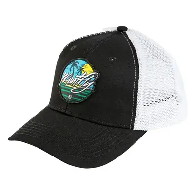 Kšiltovka Meatfly Caleb Trucker, Beach White / Black 91782045