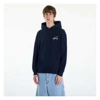 Tommy Hilfiger Mikina Tommy Jeans Relaxed Signature Hoodie Blue M 92859876