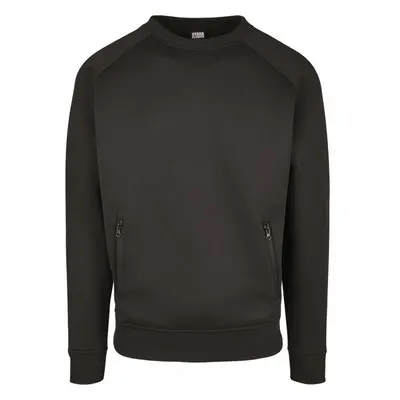 URBAN CLASSICS Raglan Zip Pocket Crew - black 43845265