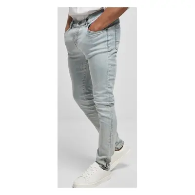 Jeansy Urban Classics Slim Fit Zip Jeans - lighter washed 66048287